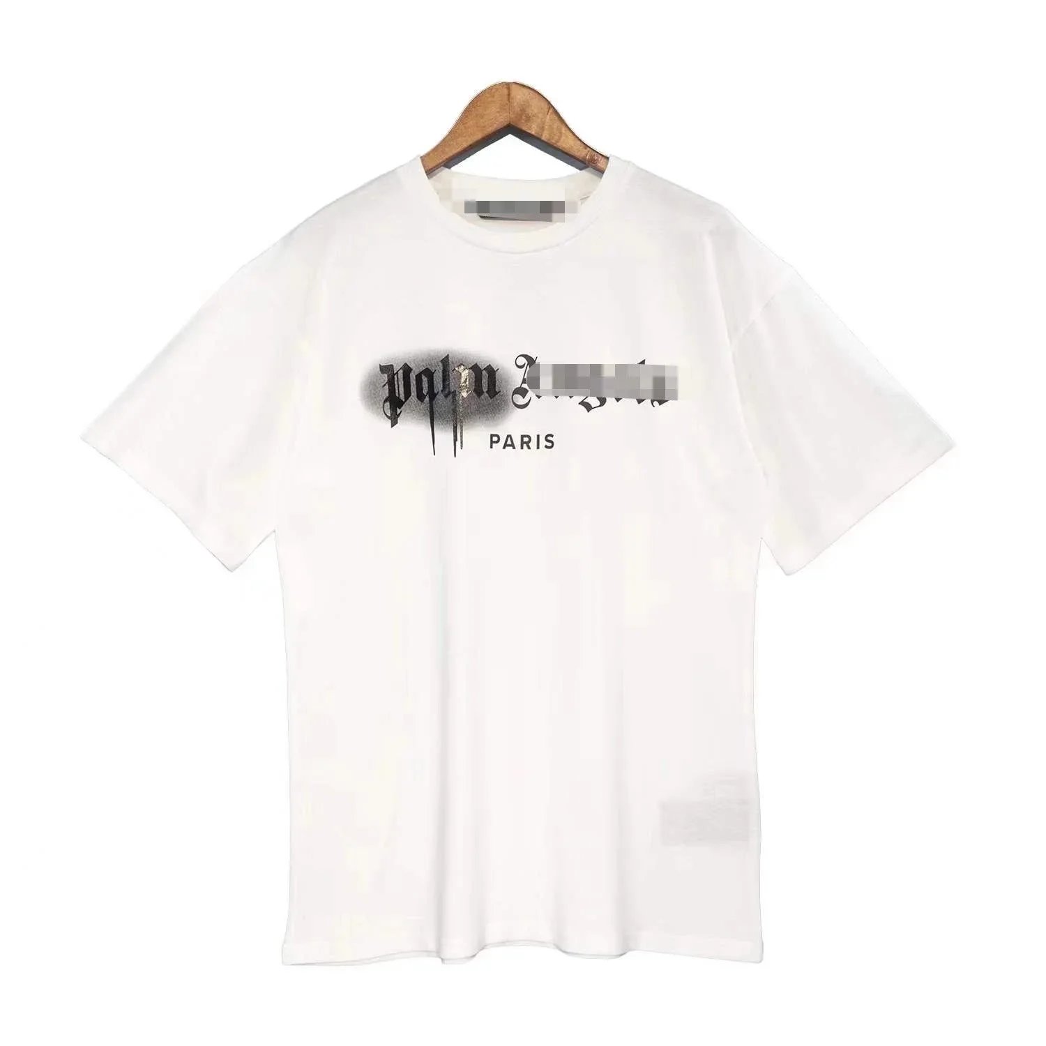 Palm Angels White Short Sleeve T-Shirt