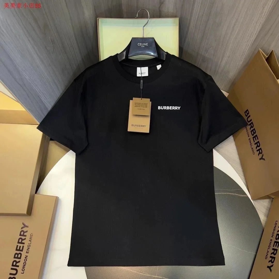 Burberry Black Short Sleeve T-Shirt