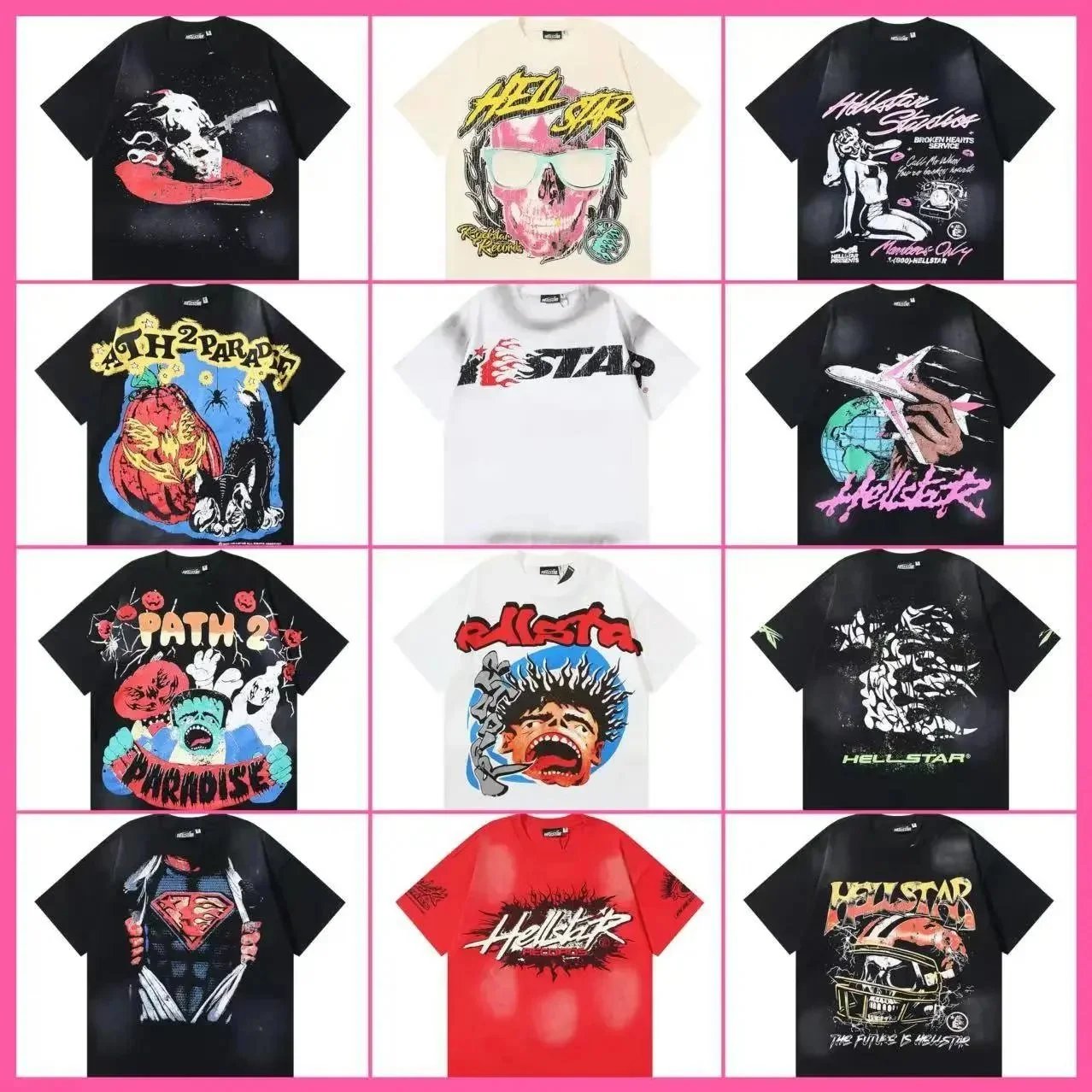 Hellstar Graphic T-Shirt Collection