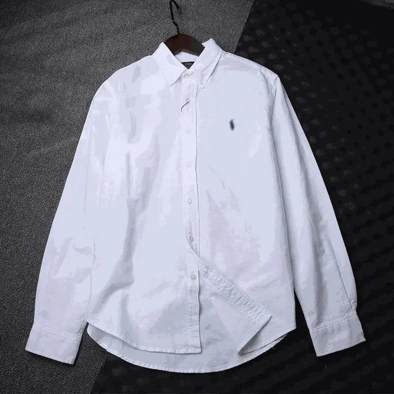 Ralph Lauren White Long Sleeve Shirt