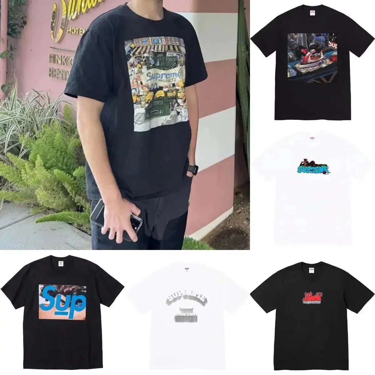 Supreme Black T-Shirt
