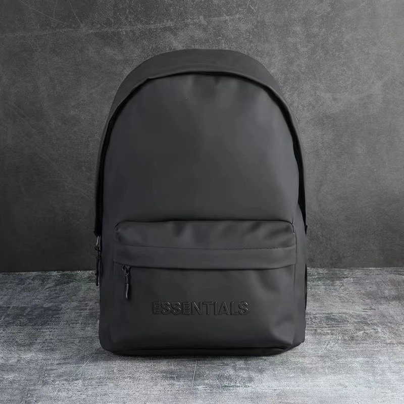 Essentials Black Backpack