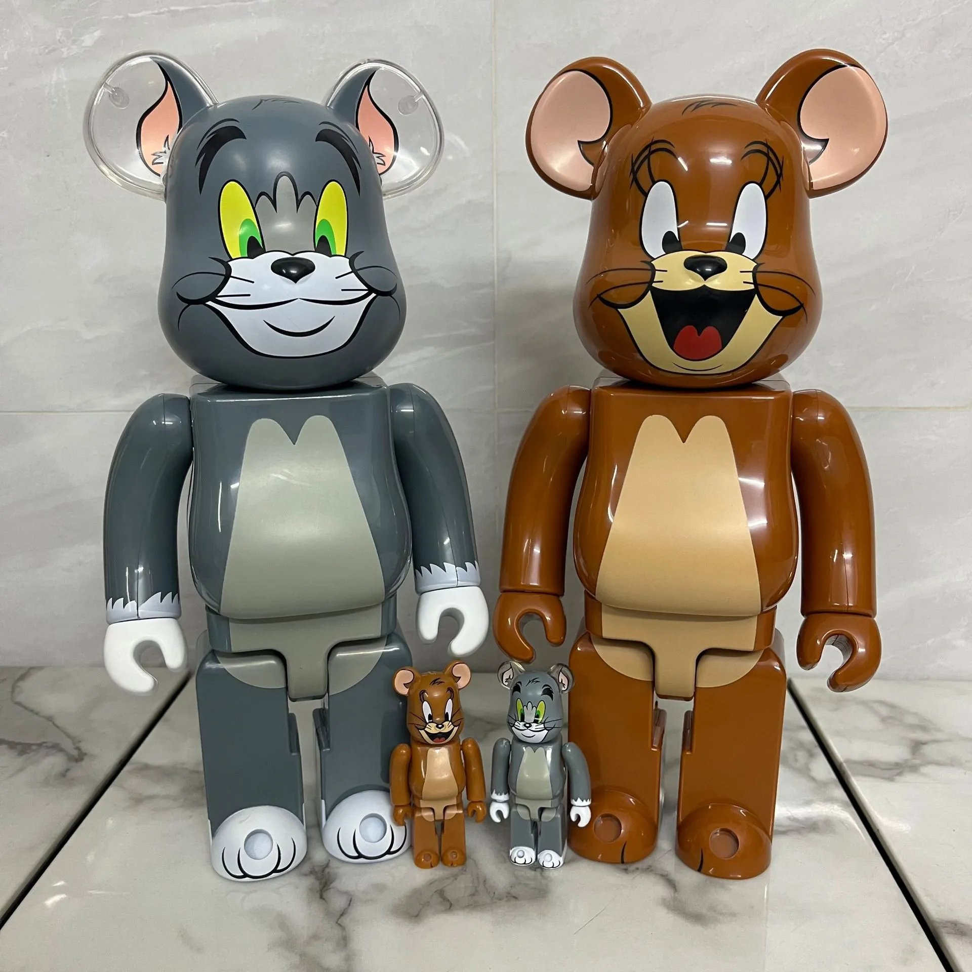 Medicom Tom and Jerry Bearbrick Figures Set