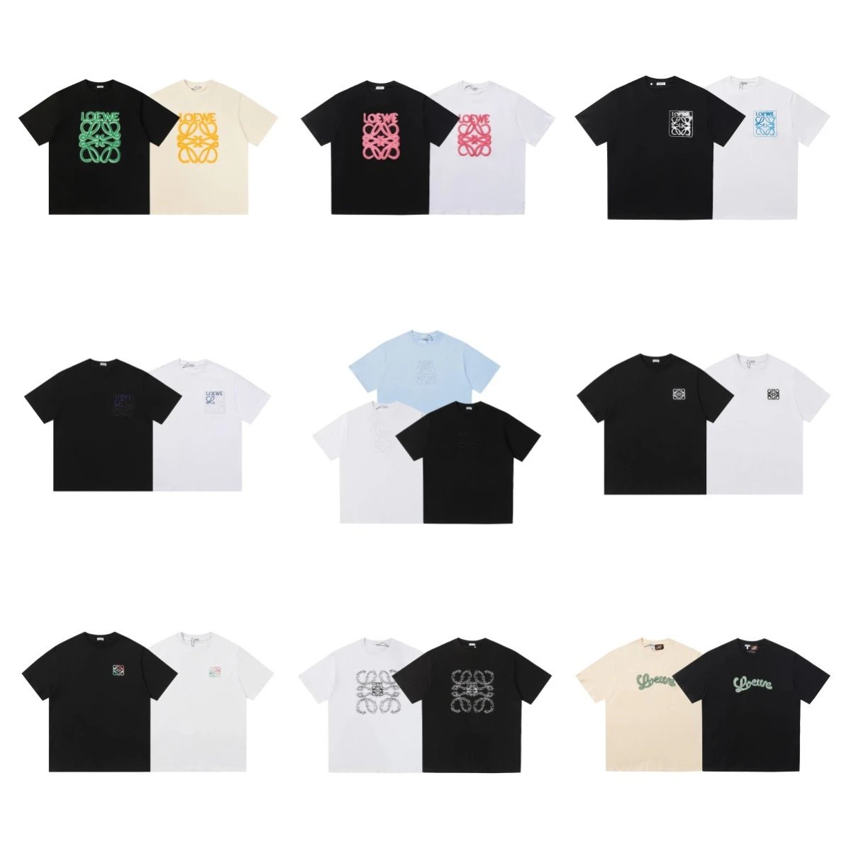 Loewe Black Short Sleeve T-Shirt