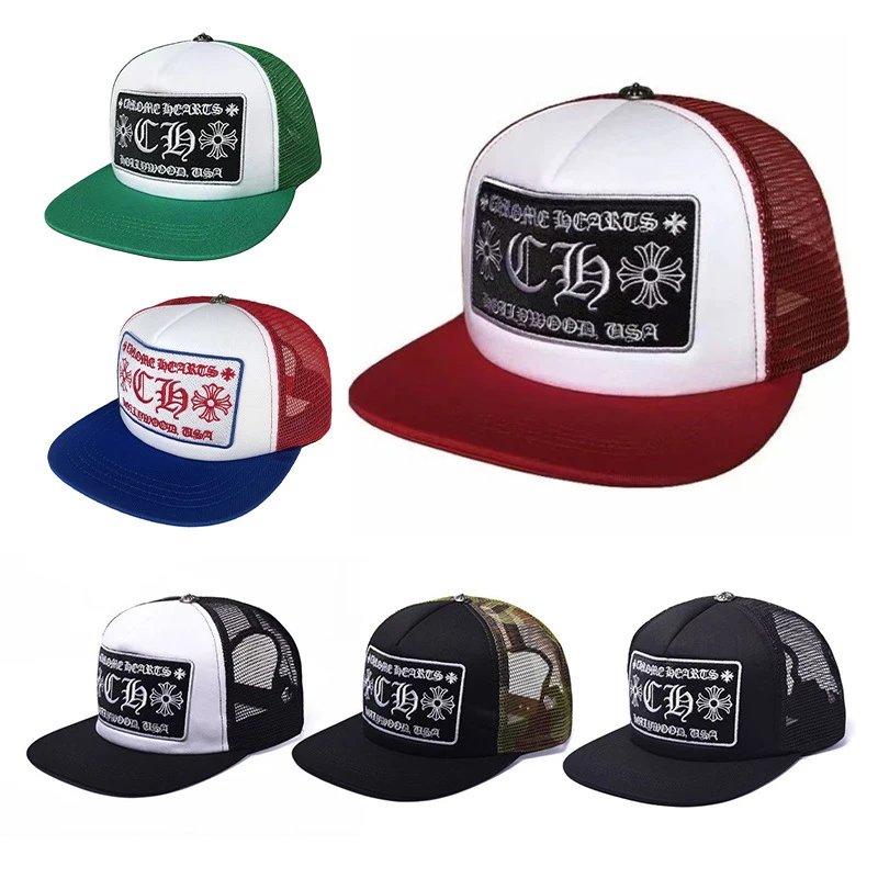 Chrome Hearts Trucker Hat in Various Color Combinations