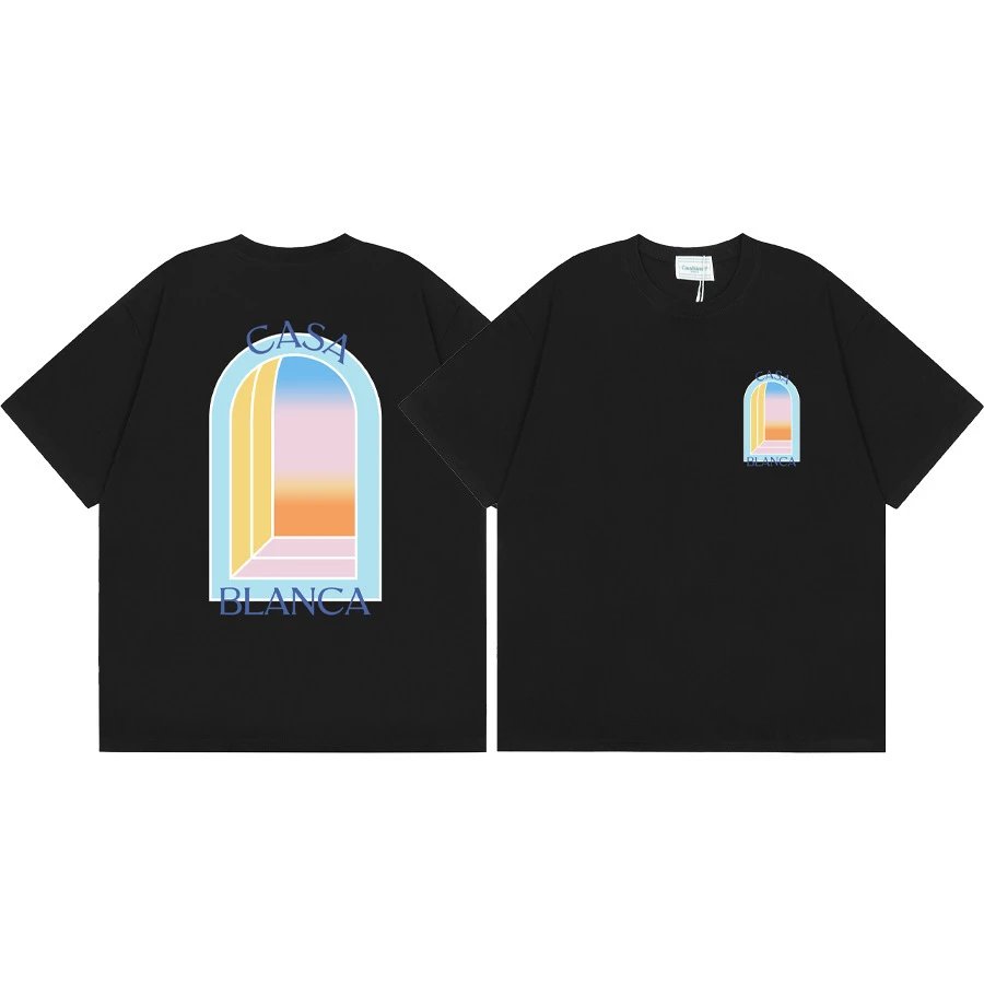 Casa Blanca Black Graphic T-Shirt