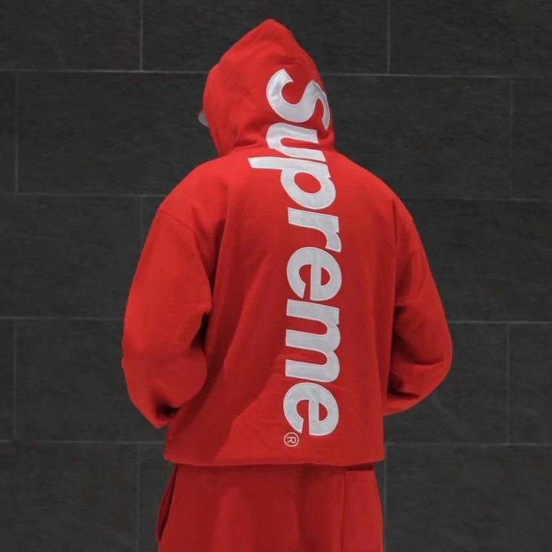 Supreme Red Hoodie