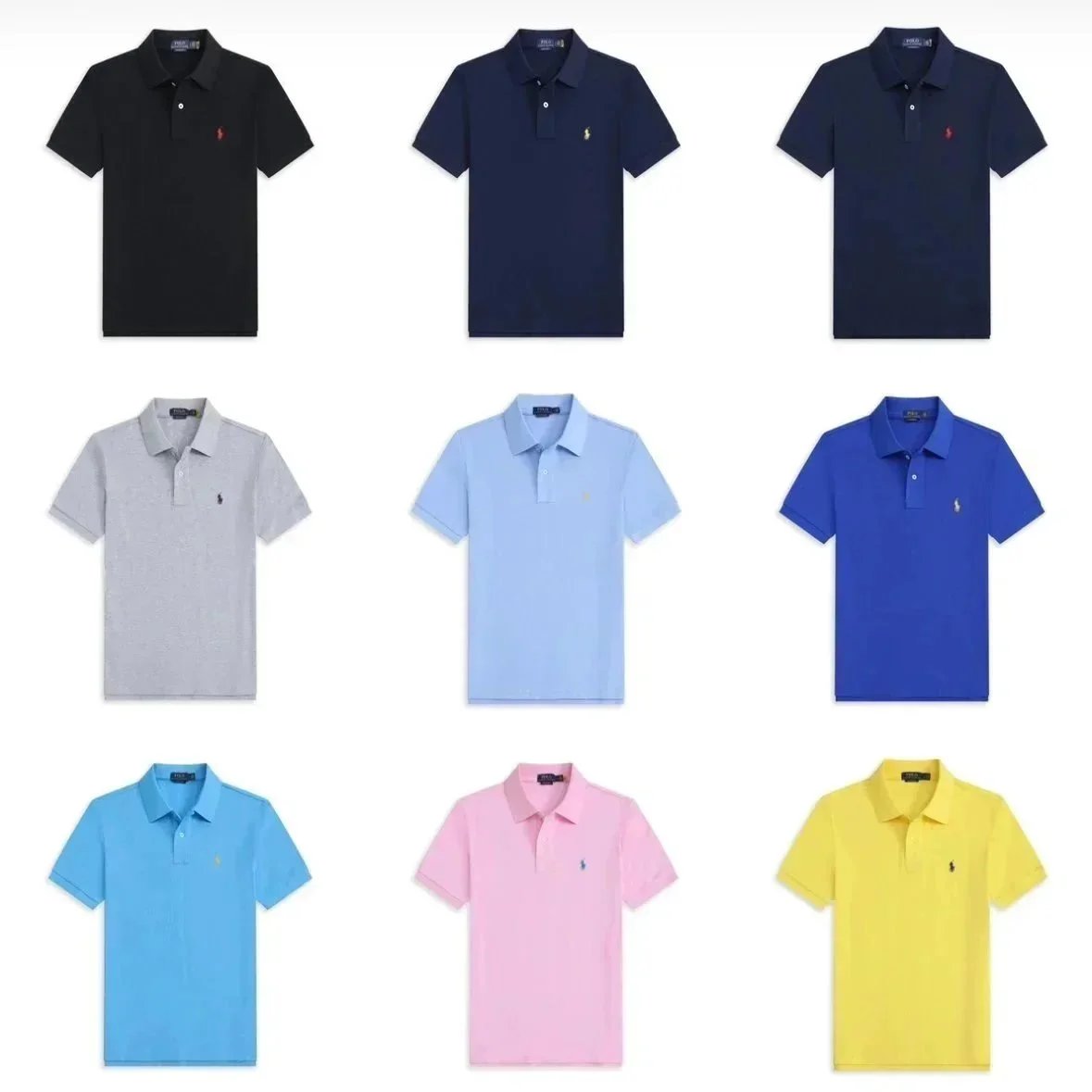 Ralph Lauren Polo Shirts in Various Colors