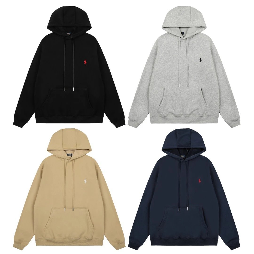 Ralph Lauren Black Grey Beige Navy Hoodie