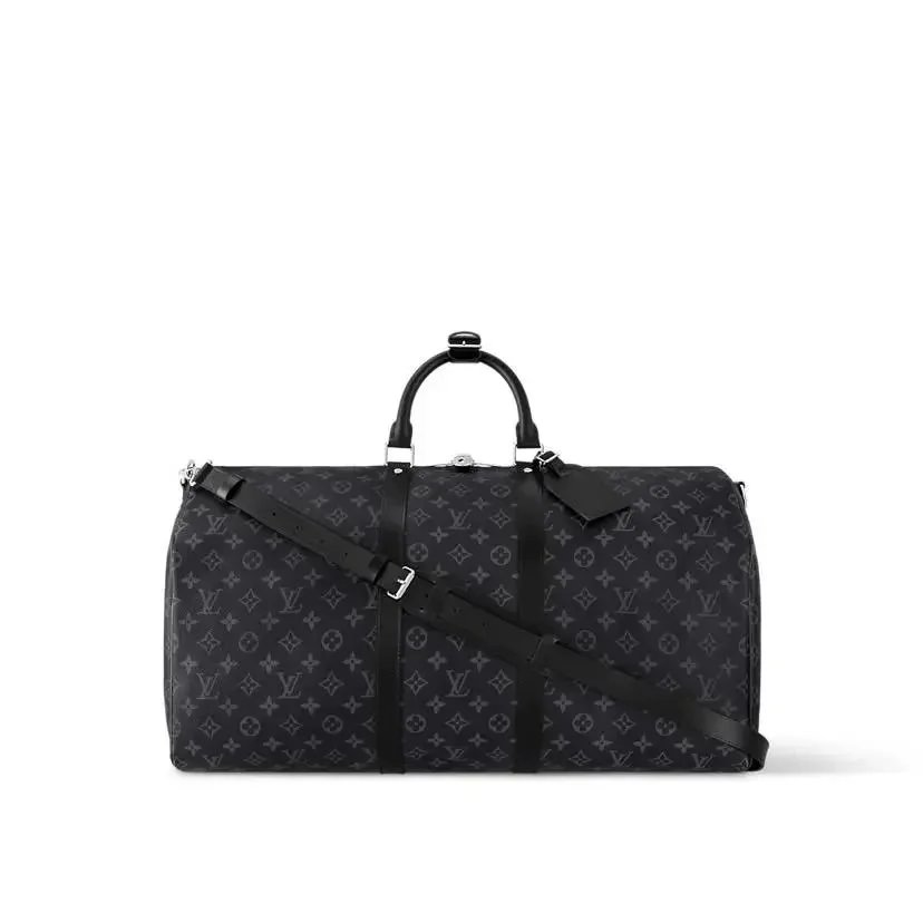 Louis Vuitton Black Monogram Travel Bag