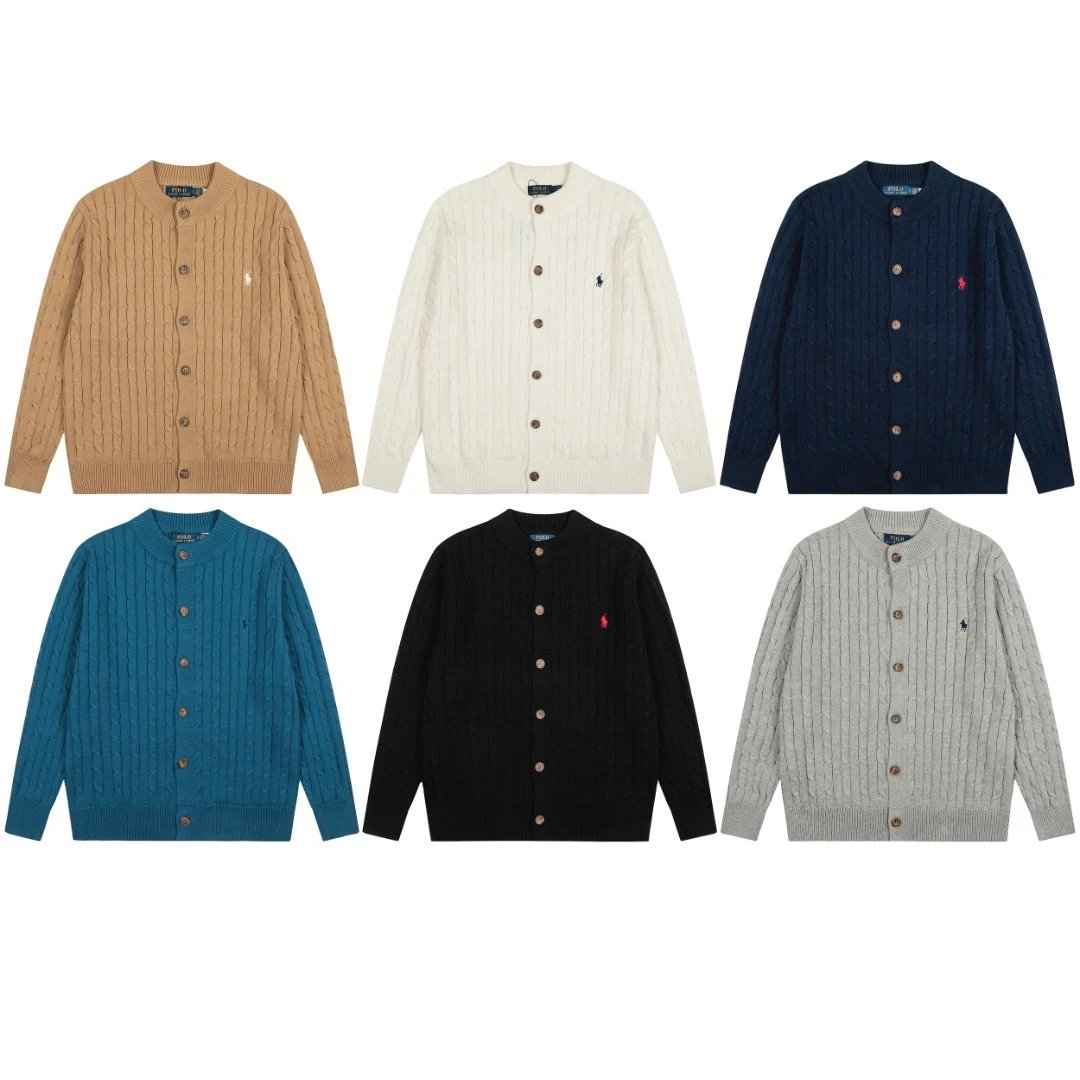 Ralph Lauren Cable Knit Cardigan Sweater