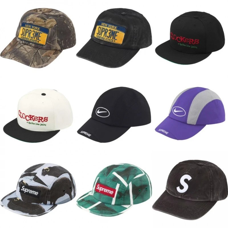 Supreme Black Baseball Cap