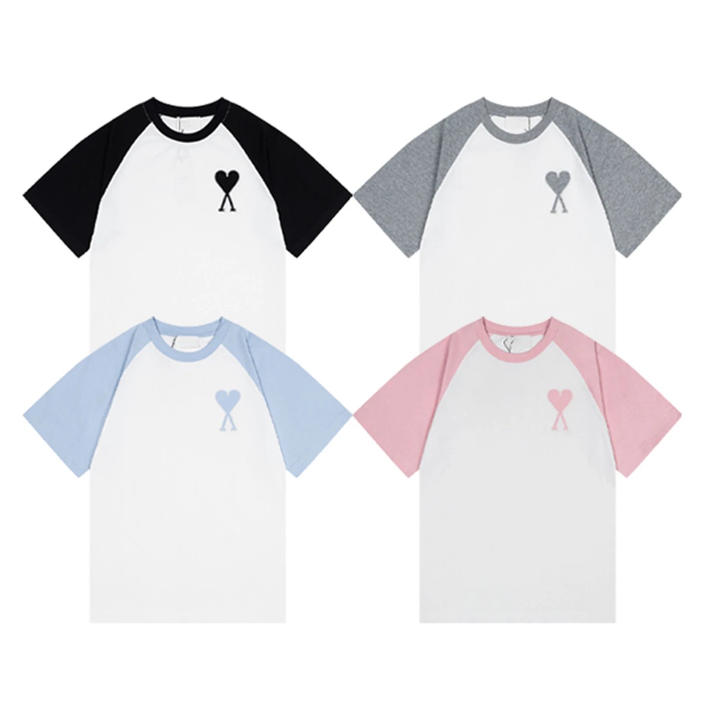 Ama AMI Heart Raglan T-Shirt