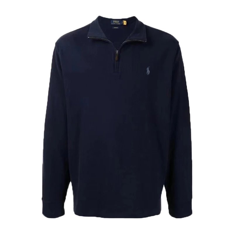 Ralph Lauren Navy Half-Zip Sweater
