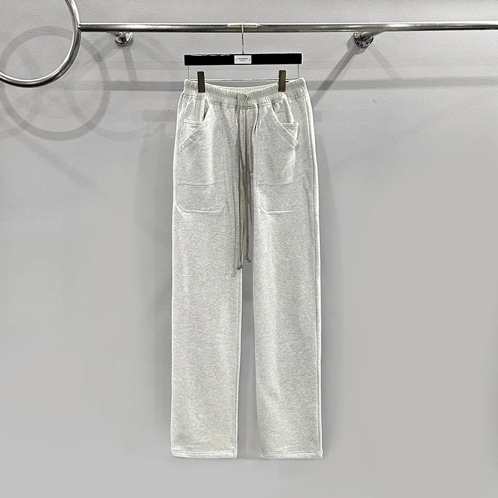 Gray Elastic Waist S