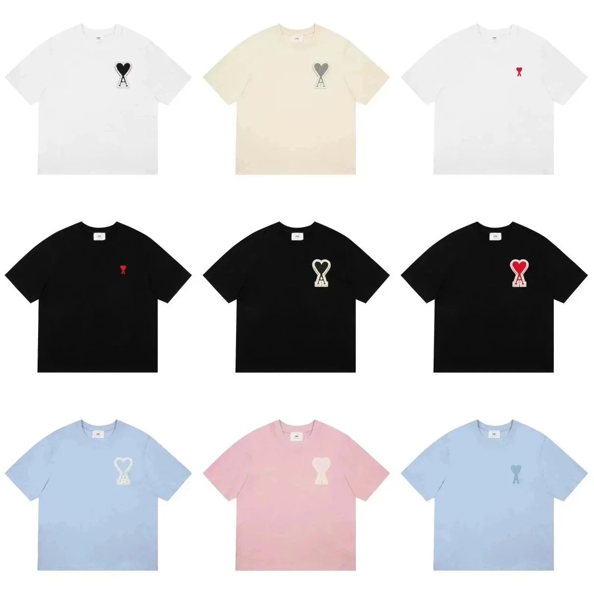 Ami Paris Heart T-Sh