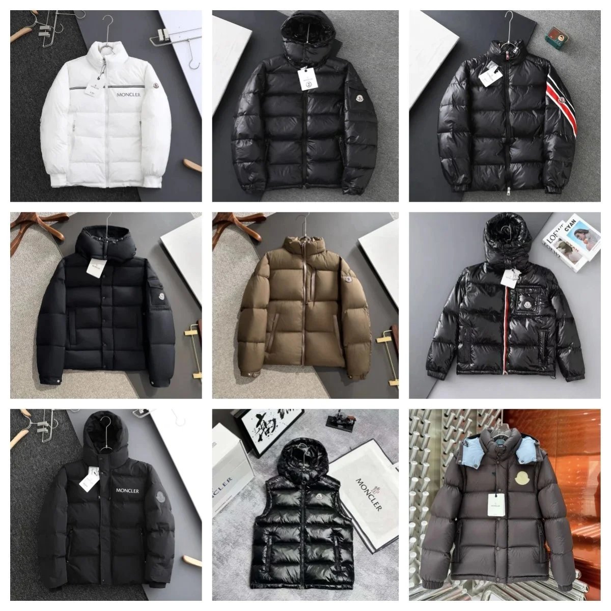 Moncler Black Puffer Jacket