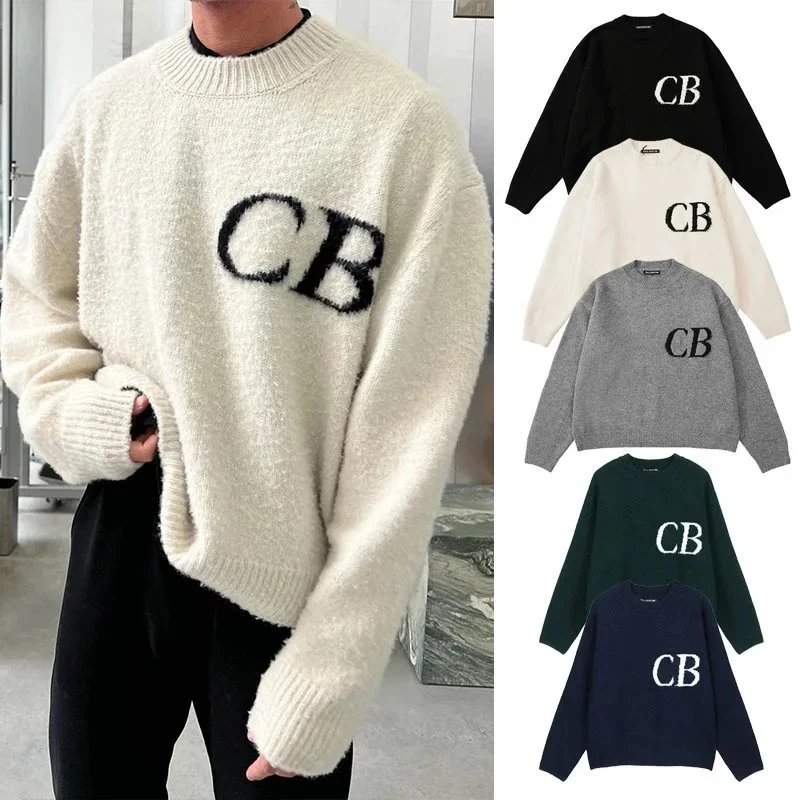 CB White Knit Sweater