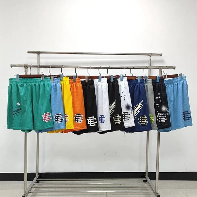 Colorful Mesh Basketball Shorts