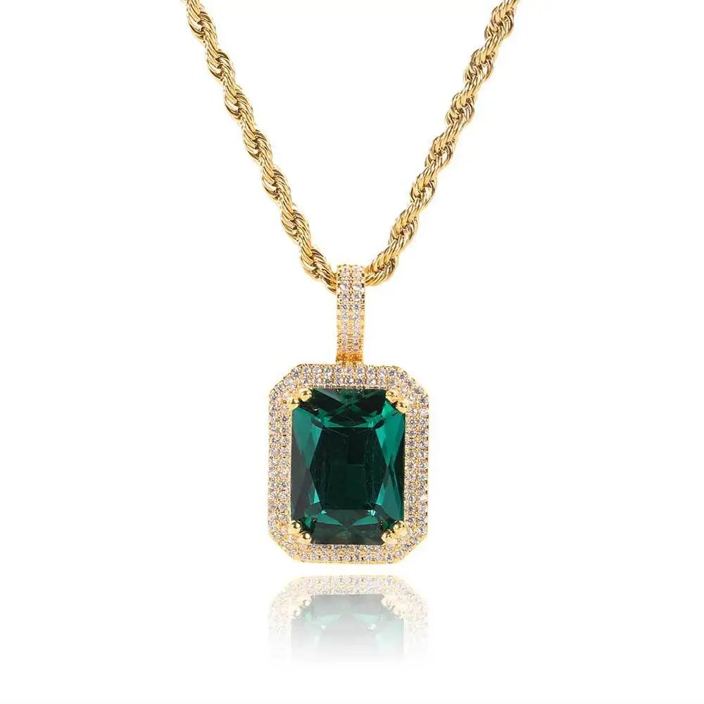 Gold Green Gemstone 
