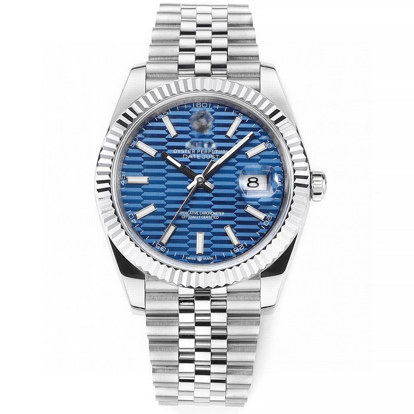 Rolex Blue Dial Date