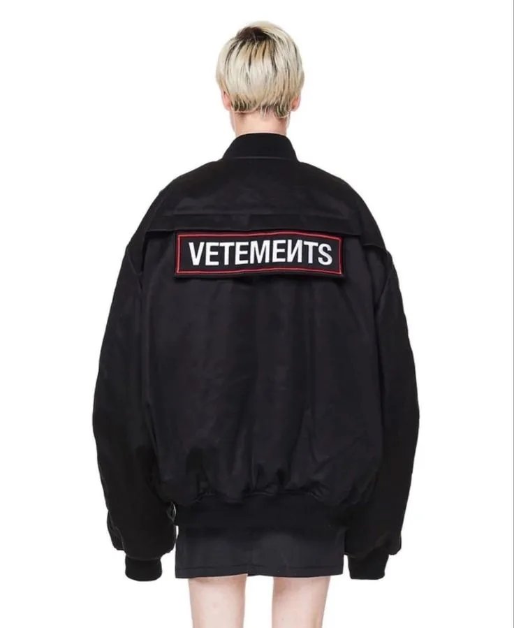 Vetements Black Bomb