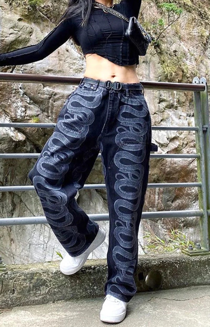 Black Wide Leg Jeans