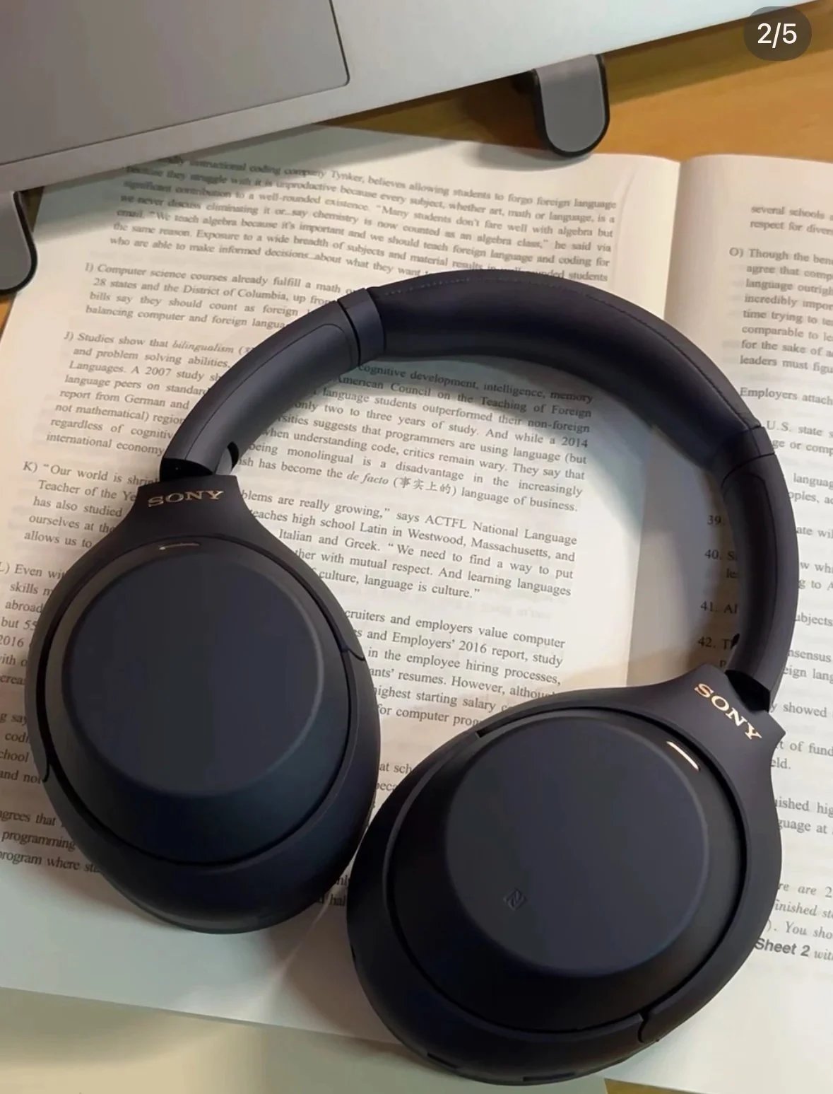 Sony Black Over-Ear 