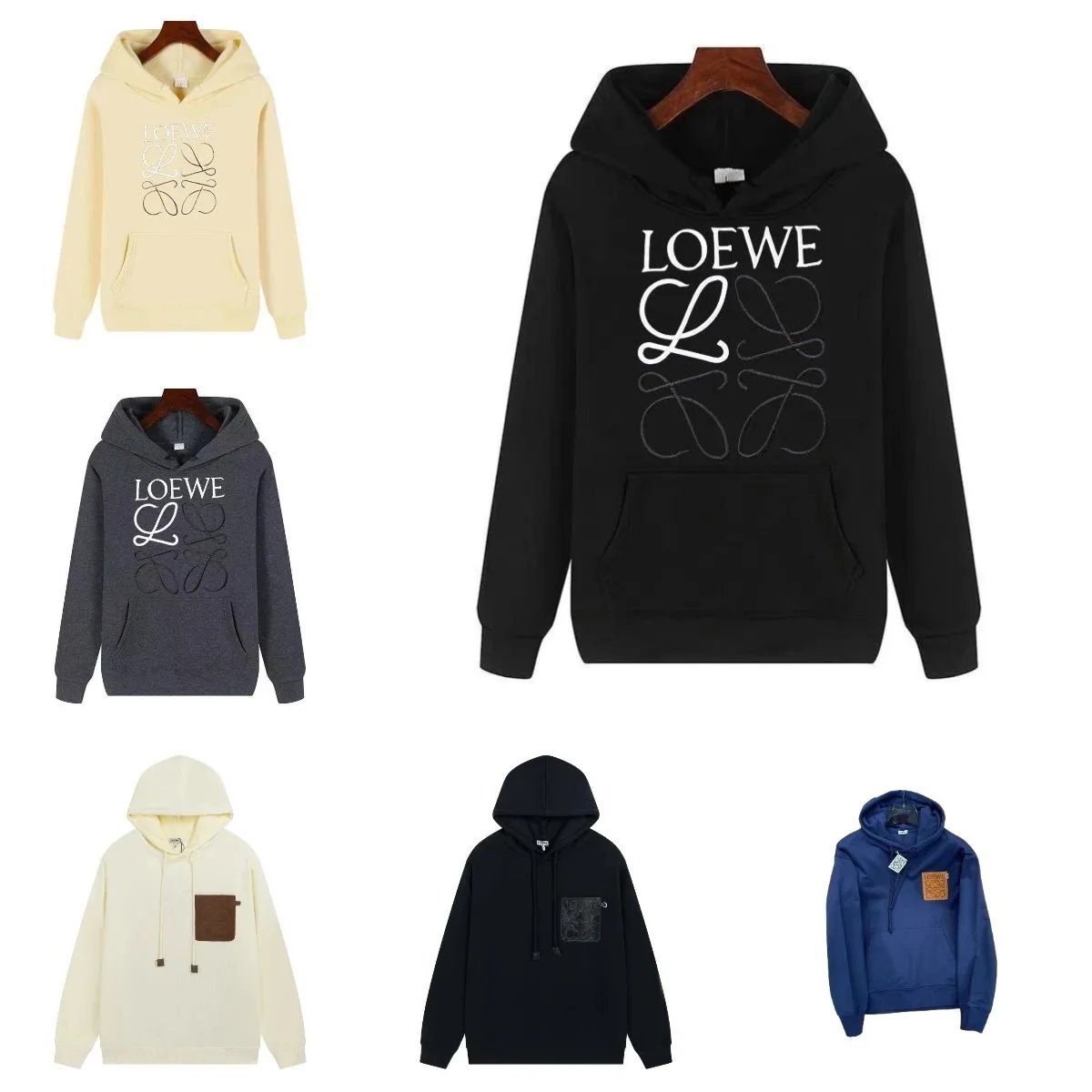 Loewe Black Hoodie w