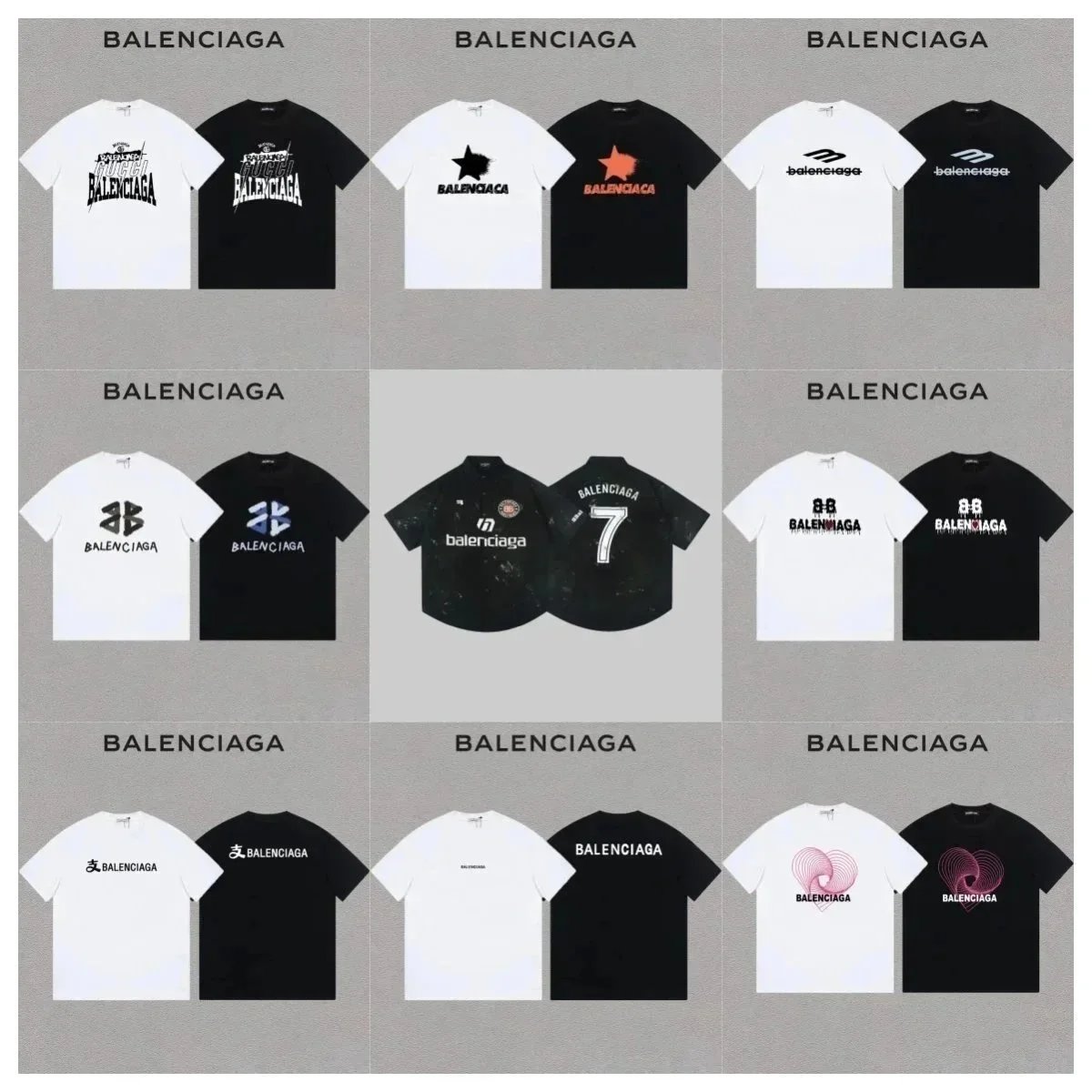 Balenciaga Black and