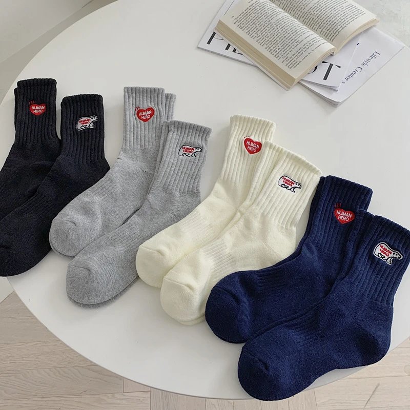 Human Hero Colorblock Crew Socks