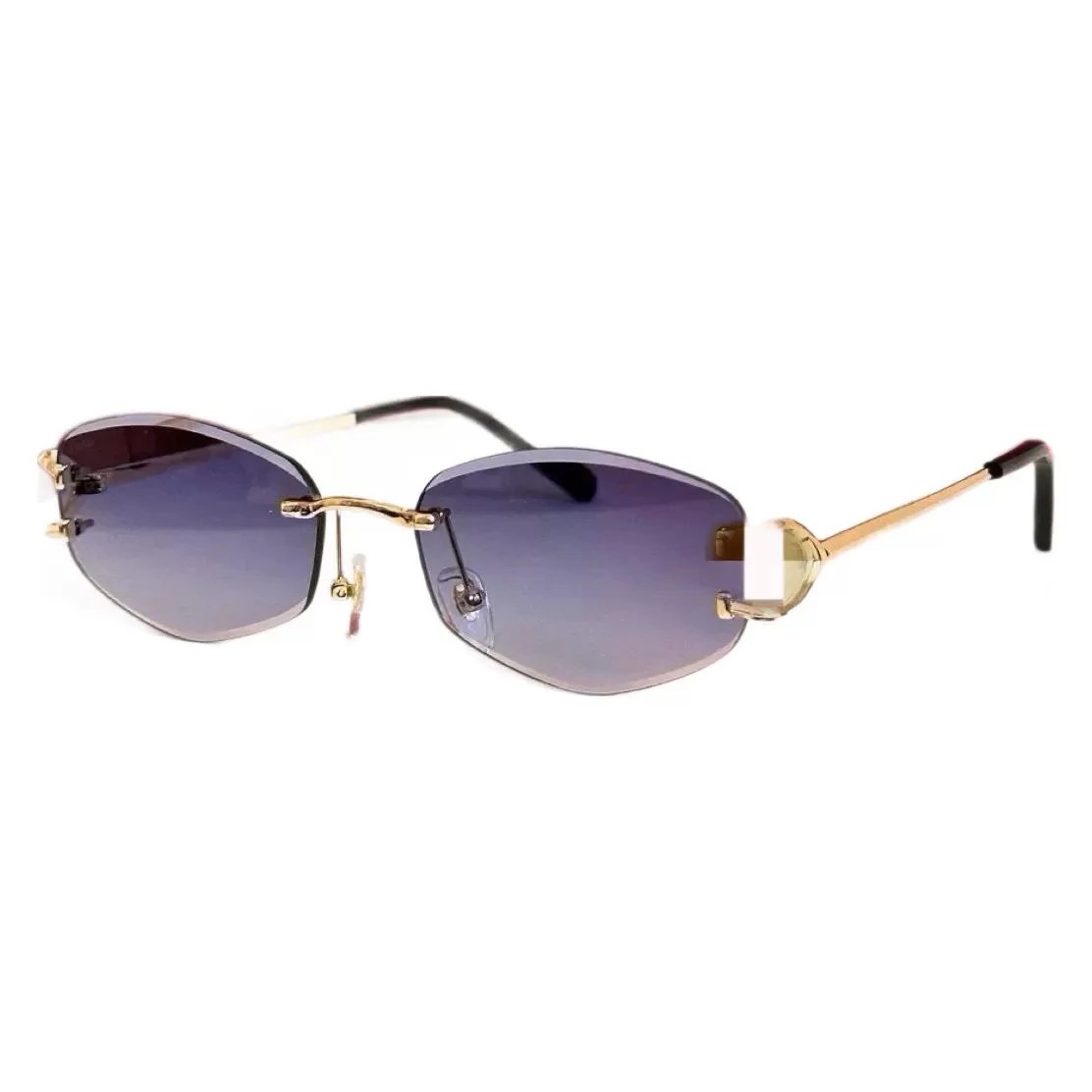 Gold Rimless Gradien