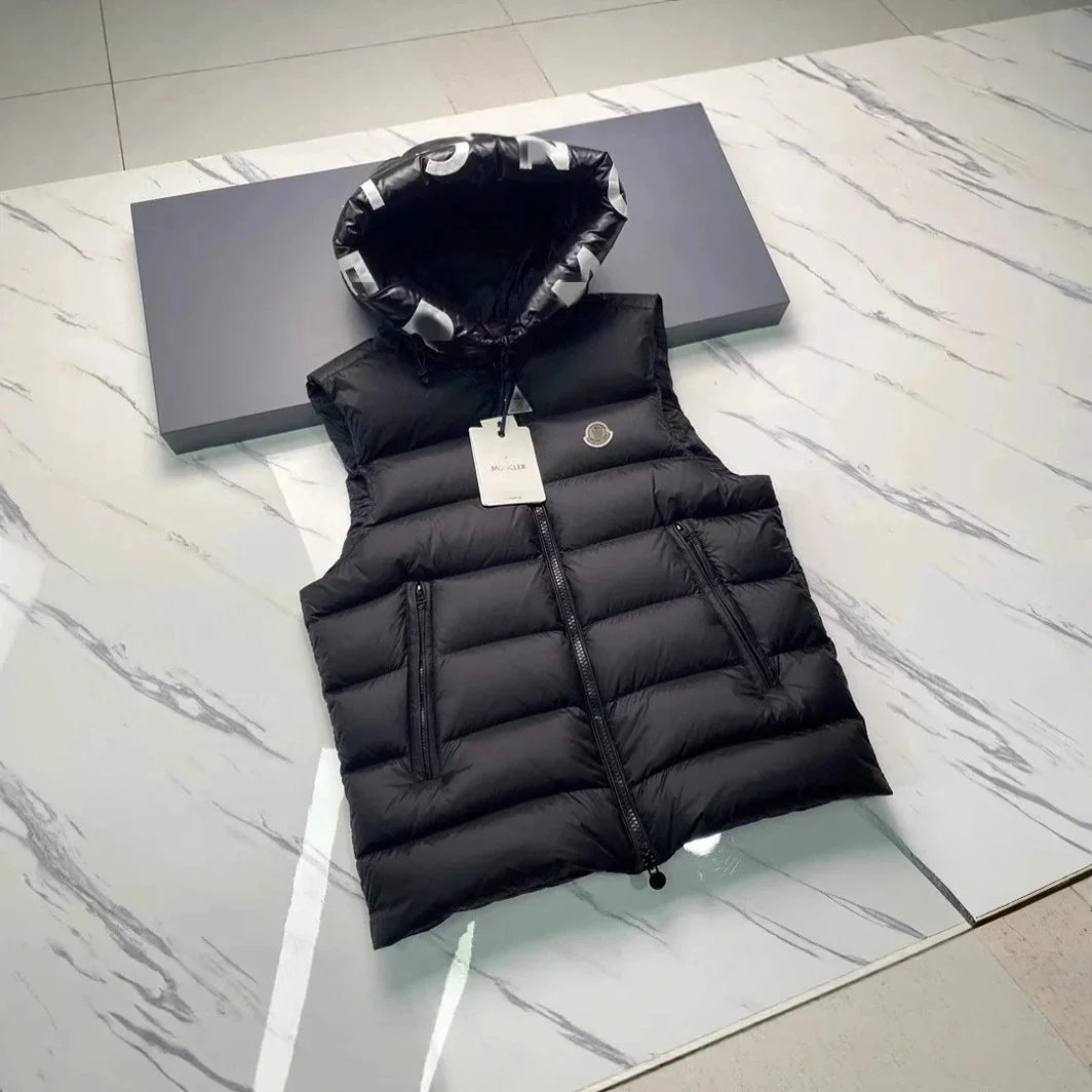 Moncler Black Hooded