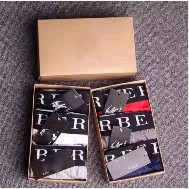 Burberry Multi-Color Boxed Underwear Set