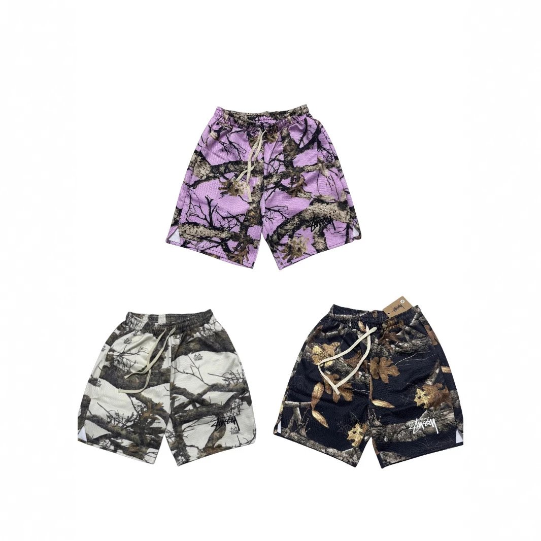 Stussy Camo Mesh Shorts