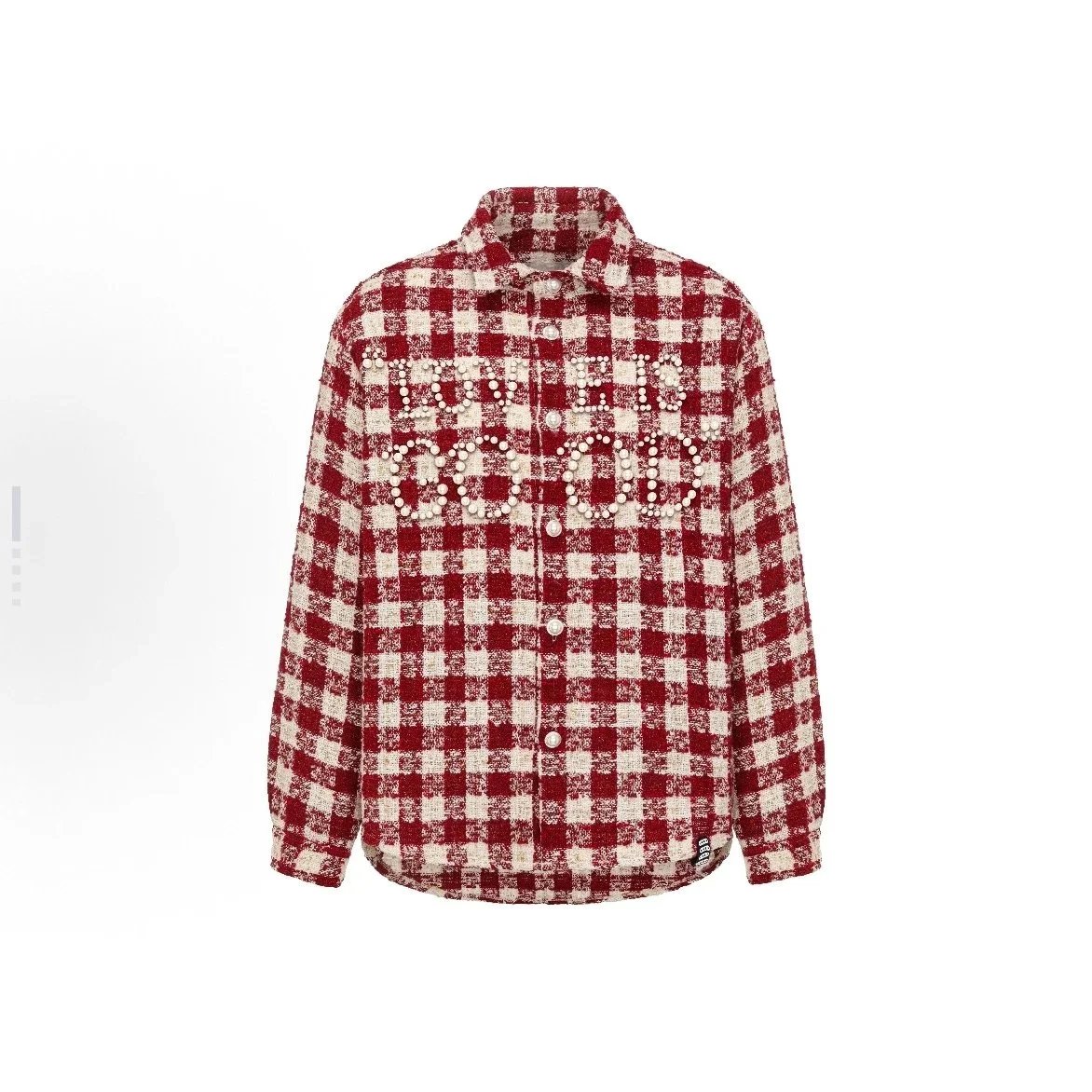 Gingham Red and Whit