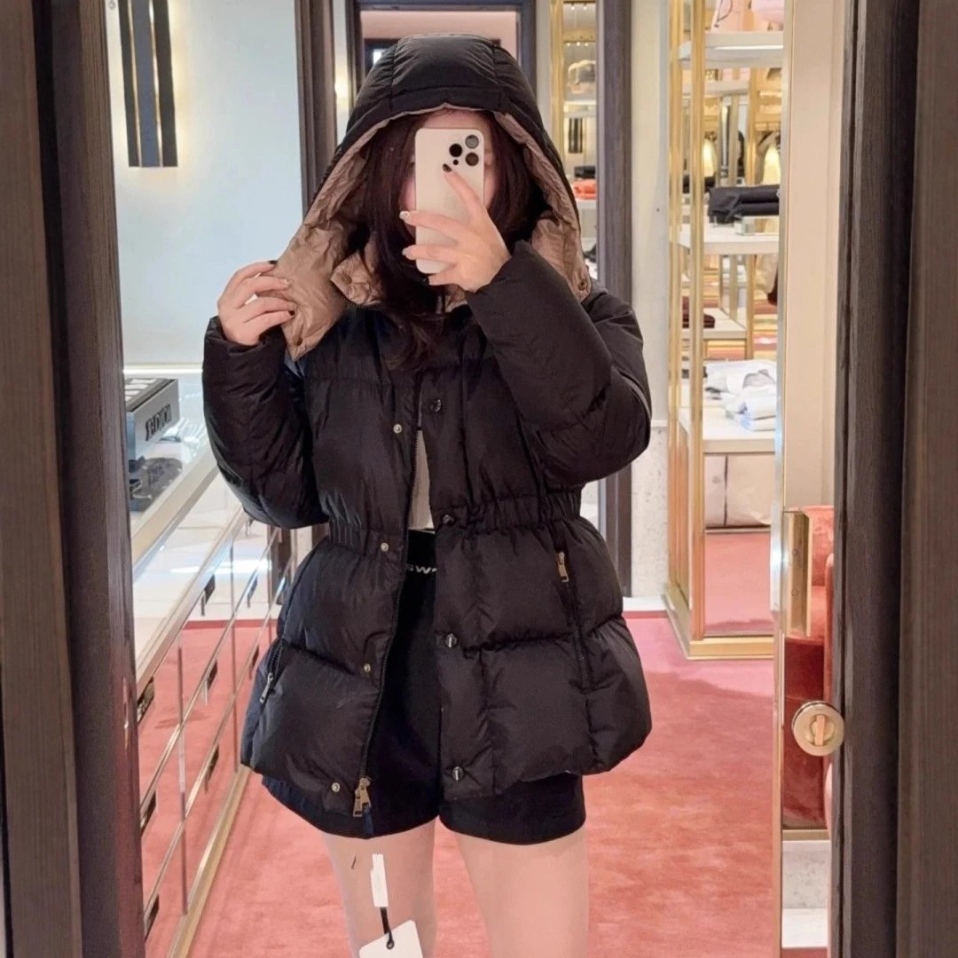 Black Hooded Puffer 