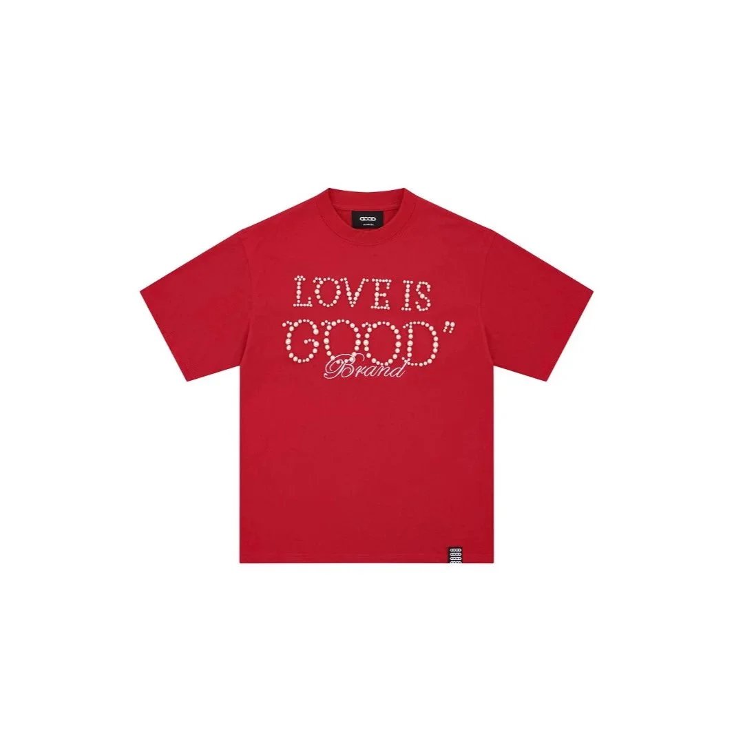 Brand Red Short Slee