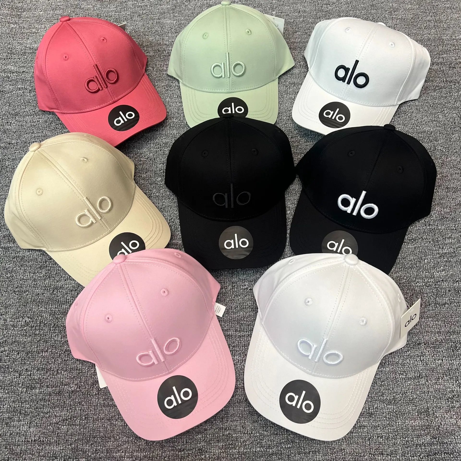 Alo Colorful Baseball Caps