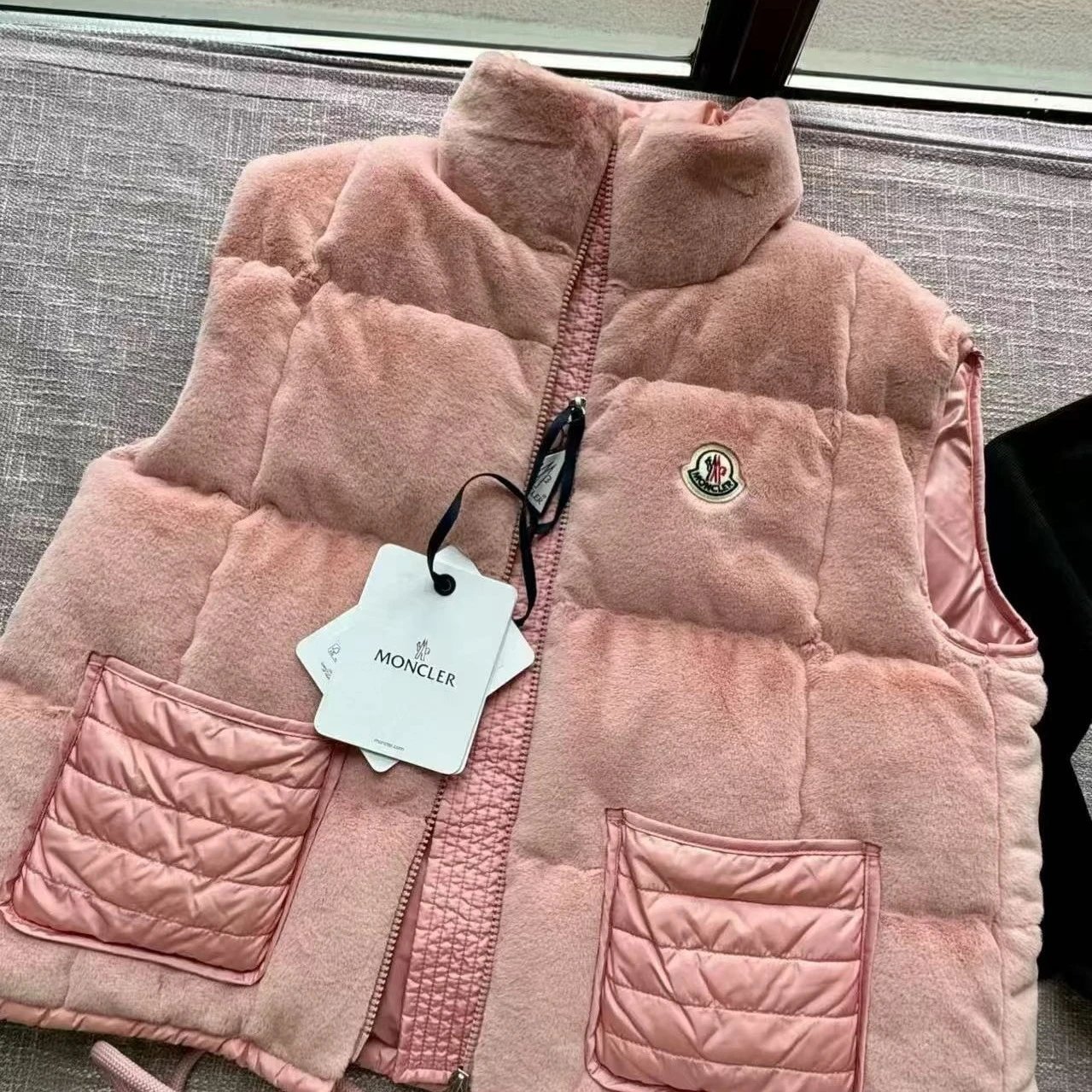 Moncler Pink Padded 