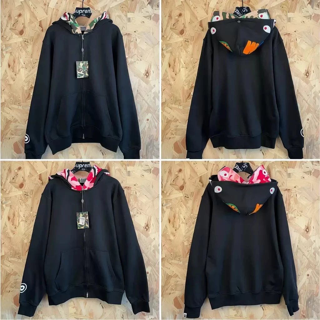 BAPE Black Shark Zip