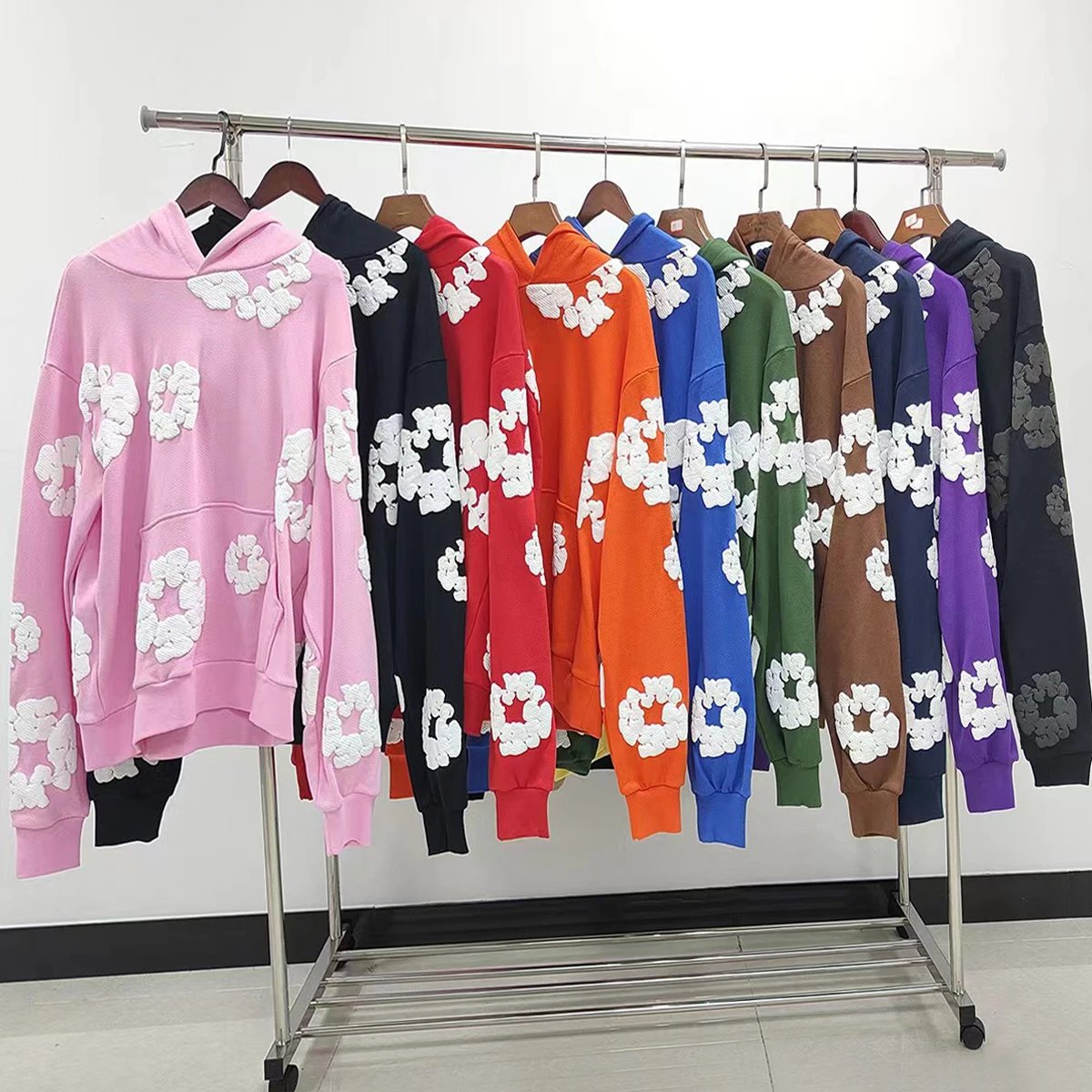 Colorful Hooded Swea