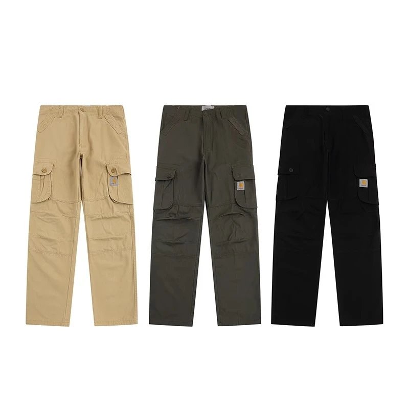 Kid Carhartt Cargo Pants in Khaki, Olive, and Black