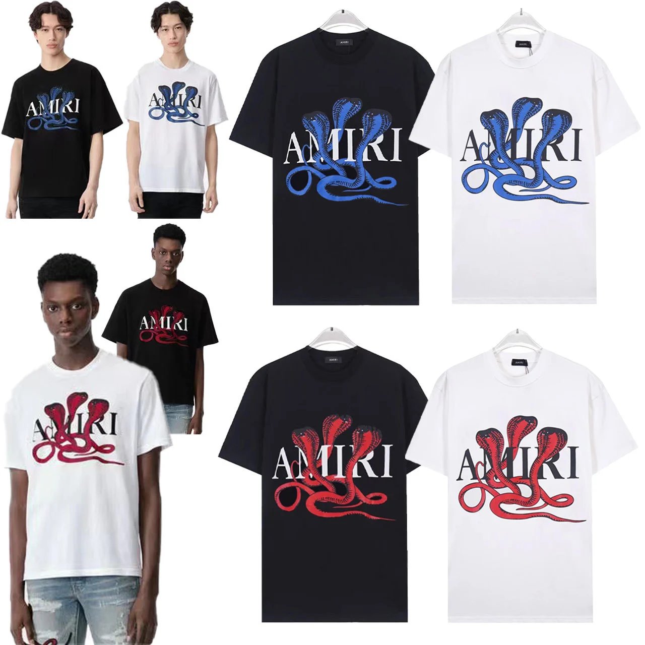 Amiri Black/White Sn
