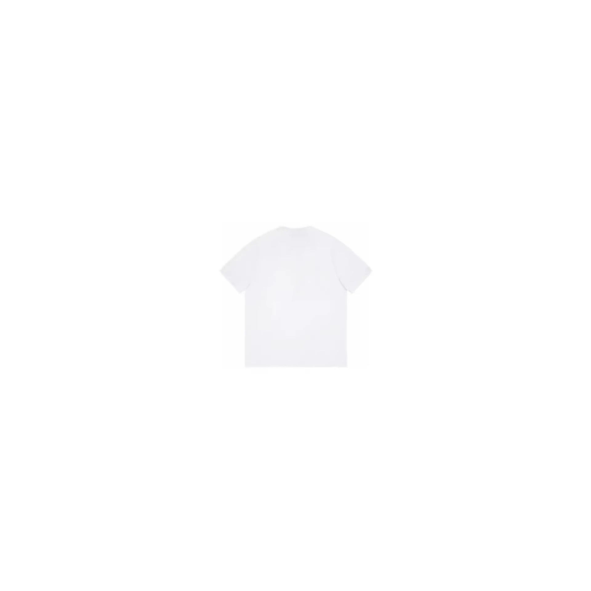 Unisex White Short S