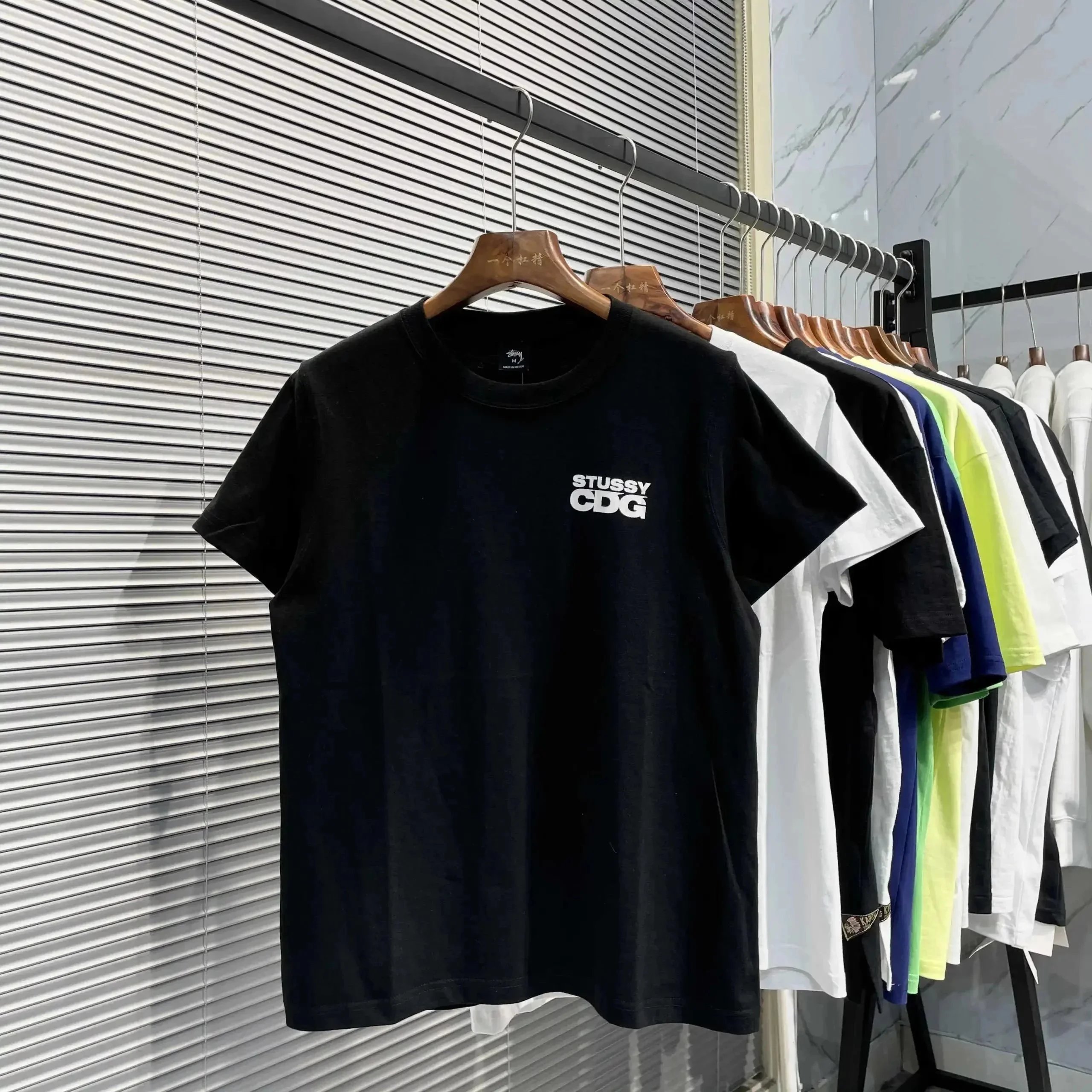 Stussy CDG Black Sho
