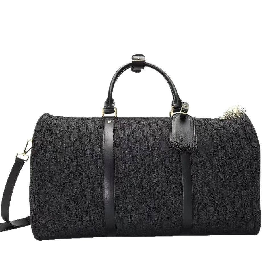 Dior Black Travel Duffle Bag