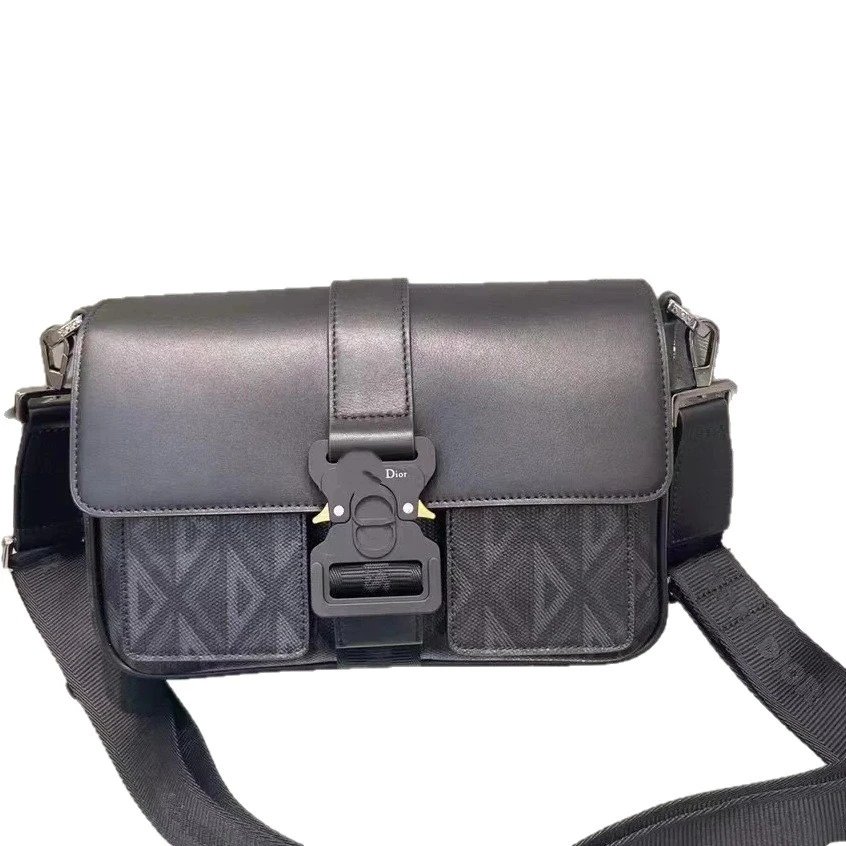 Dior Black Leather Crossbody Bag