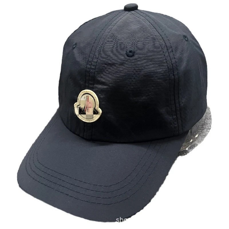 Moncler Black Baseball Cap