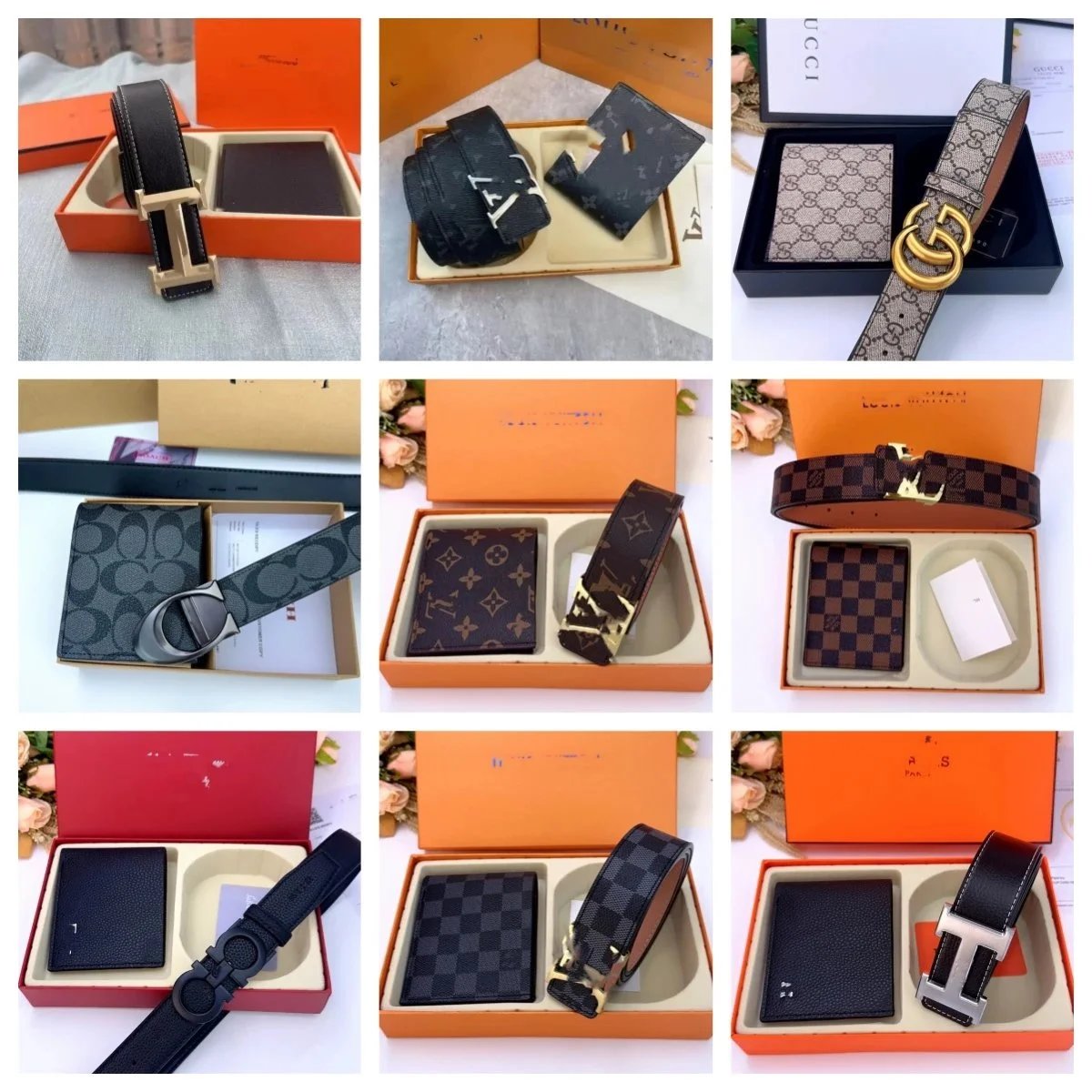 Luxury Brand Belt an